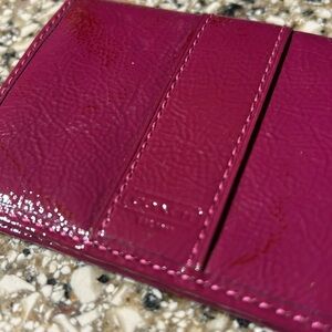Coach Pink Card Holder